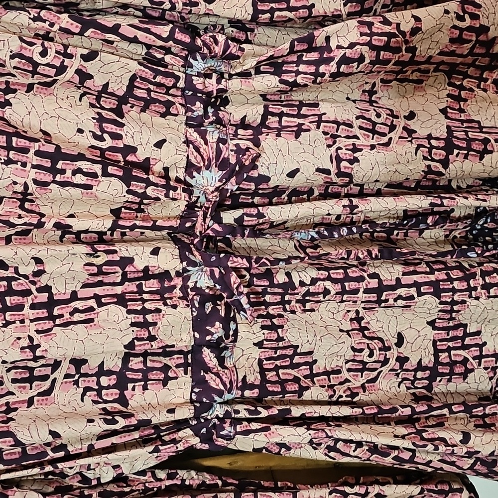 Faherty Idina Block Print Dress View 5